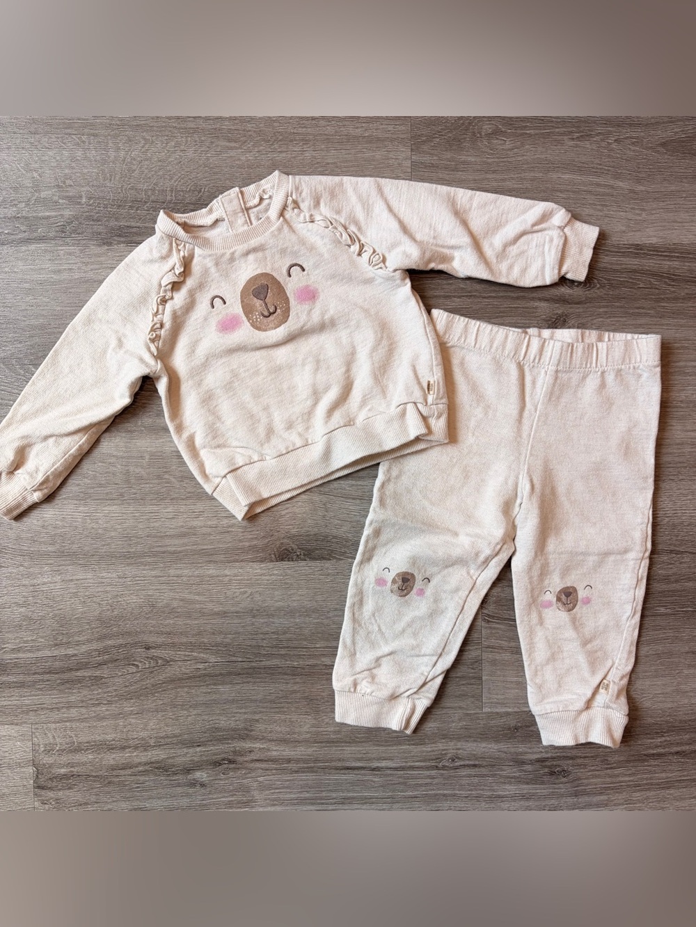 Huggies baby girls matching set